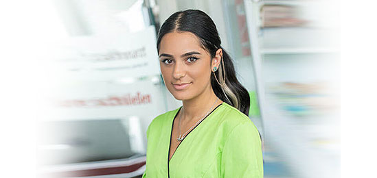 Auszubildende zur ZMF: Korkut Eftelya