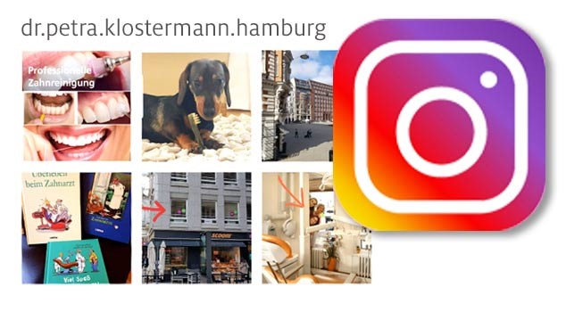Zahnärztin Dr. Petra Klostermann aus Hamburg auf Instagram