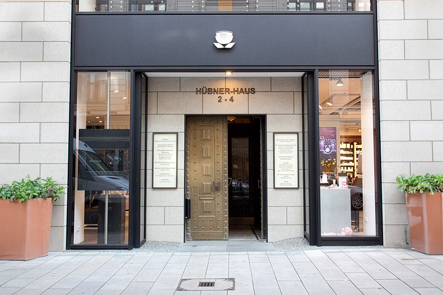 Zahnarzt in Hamburg: Dr. Hans-Ulrich Picker - Praxisimpression: Eingang