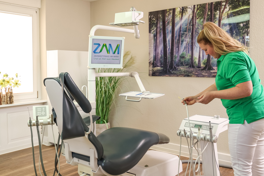 Zahnarzt in Heidelberg: Bernhard Pitzer - Impressionen: Behandlungszimmer