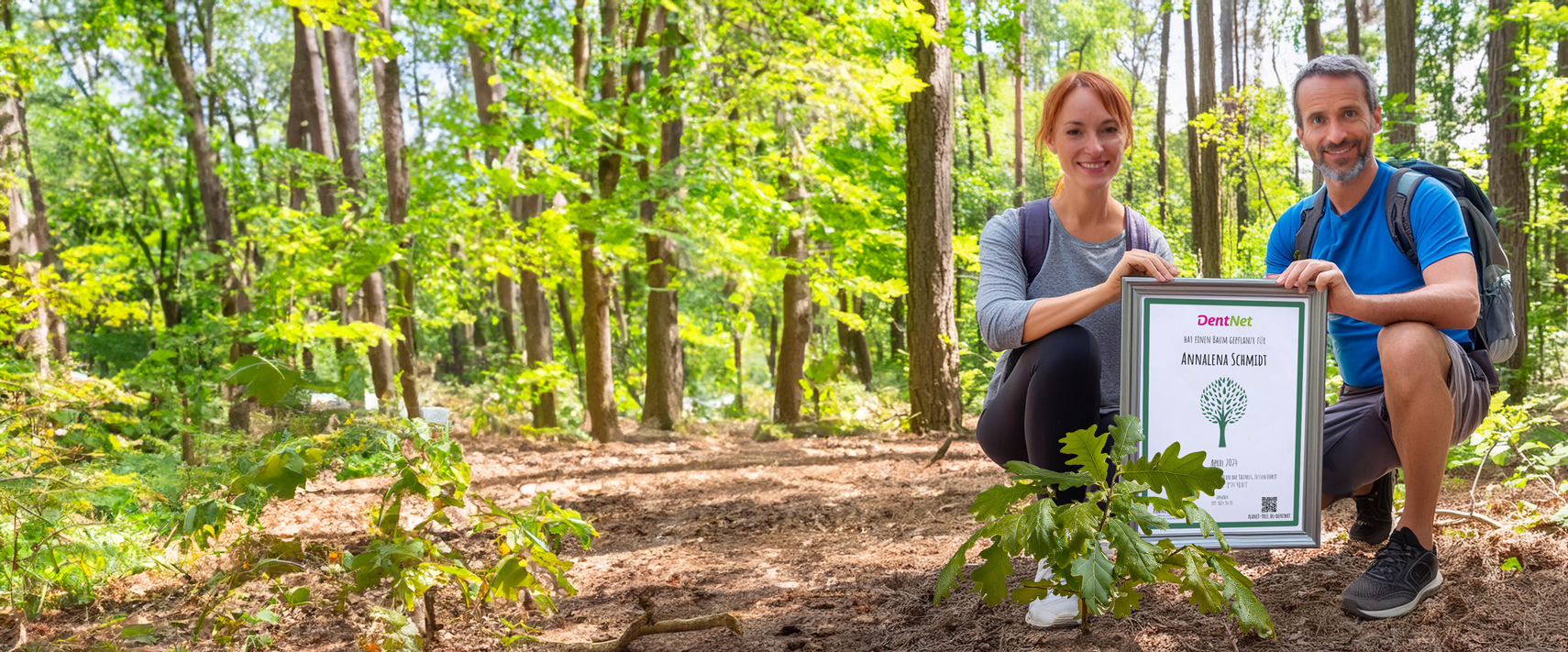 Bäume pflanzen in deutschen Wäldern | Planet Tree x DentNet Bäume pflanzen in deutschen Wäldern | Planet Tree x DentNet
